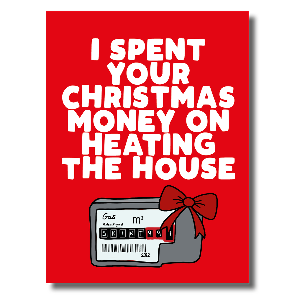 Heating The House Christmas Card #1 image